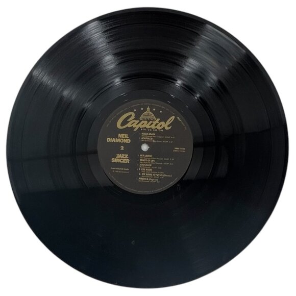 Neil Diamond The Jazz Singer Vinyl LP Original Soundtrack Capitol Record Gatefol - Picture 6 of 10